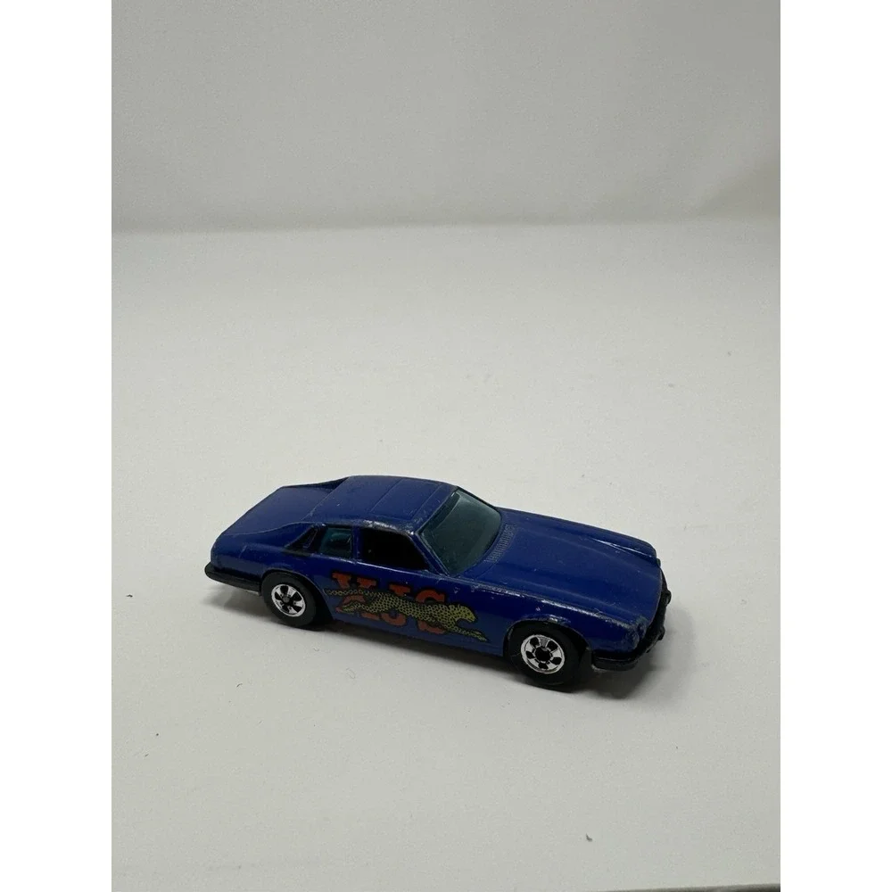Hot Wheels 1977 Jaguar XJS Blue Hong Kong Blackwall Diecast
